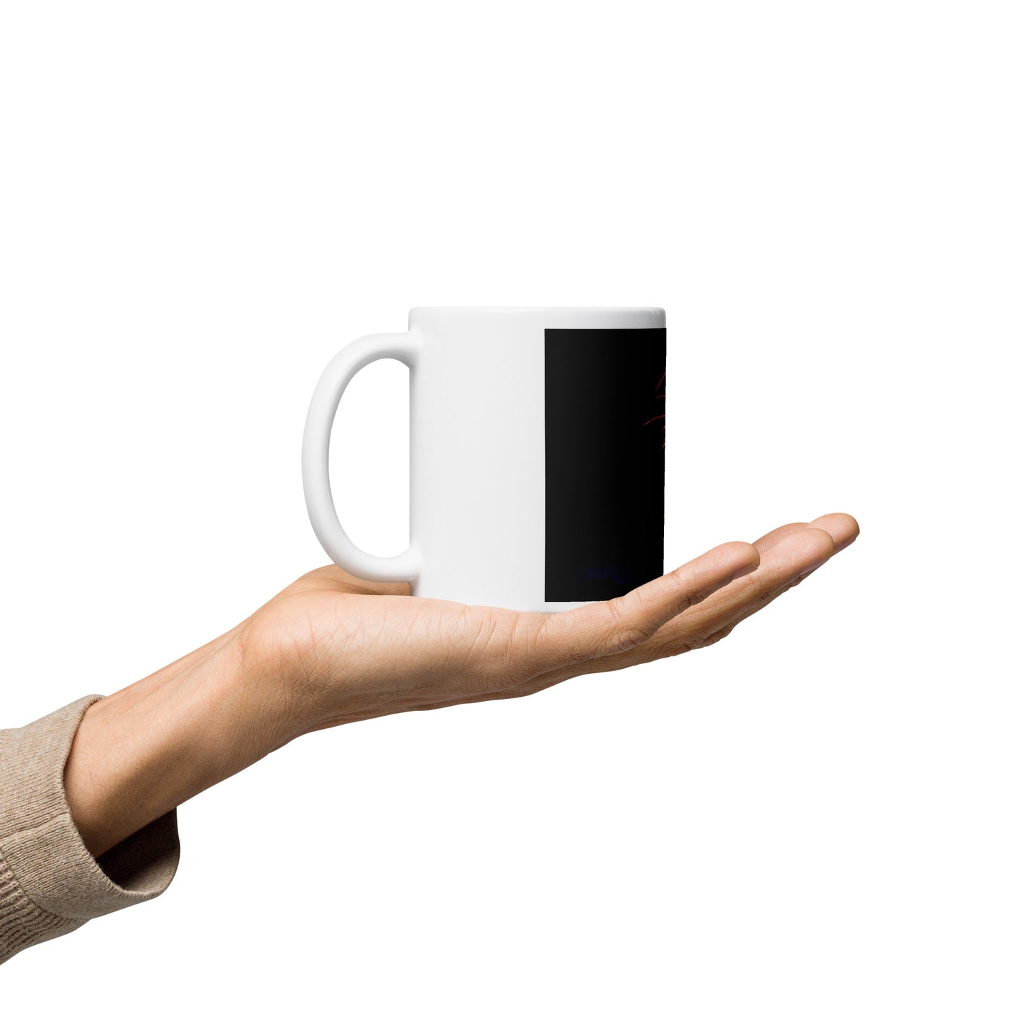 Love Joy Bestseller 4th Of July White Glossy Mug