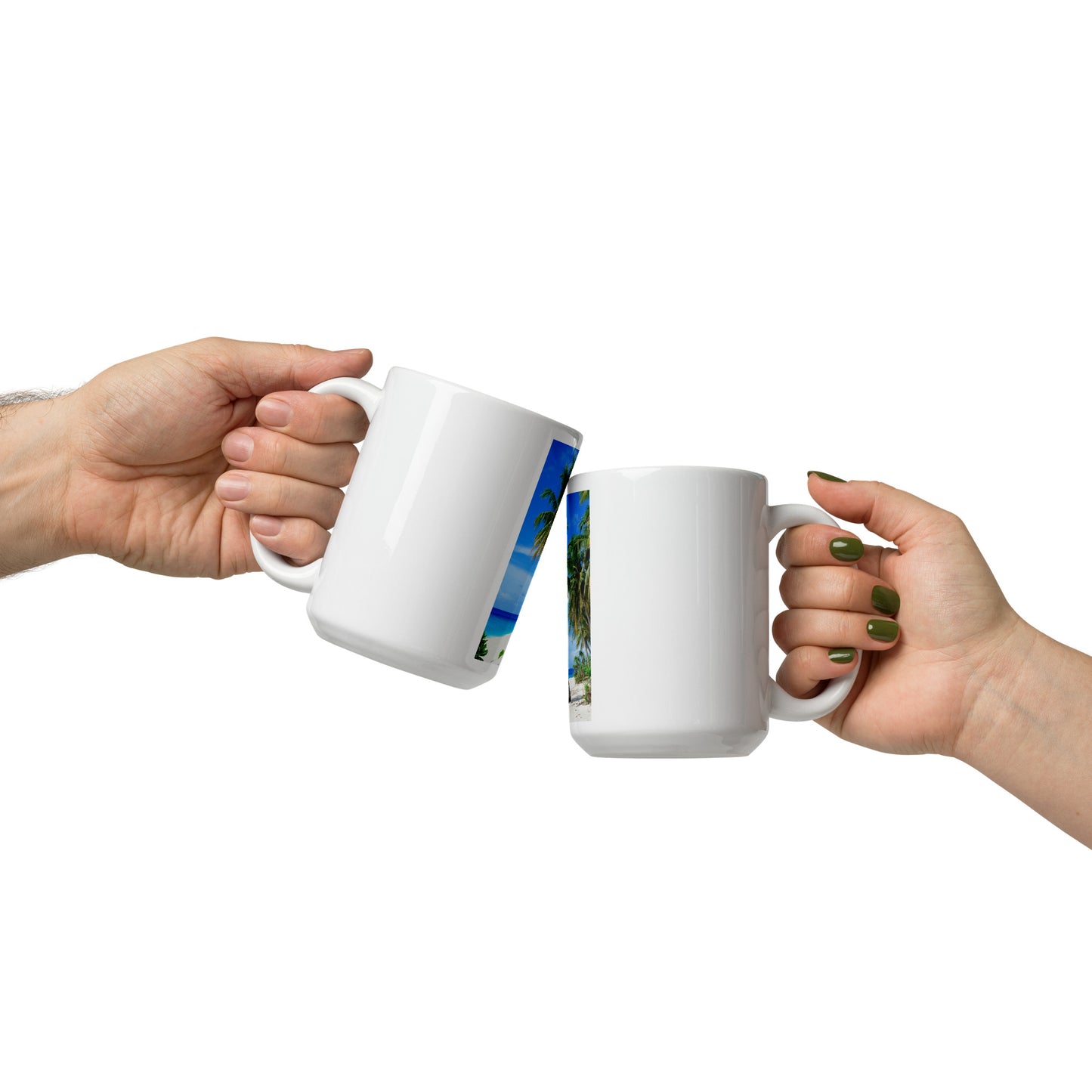 Love Joy Bestseller Goodness And Beauty White Glossy Mug