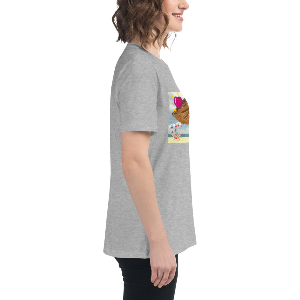 Love Joy Stay Groovy Women's Relaxed T-Shirt