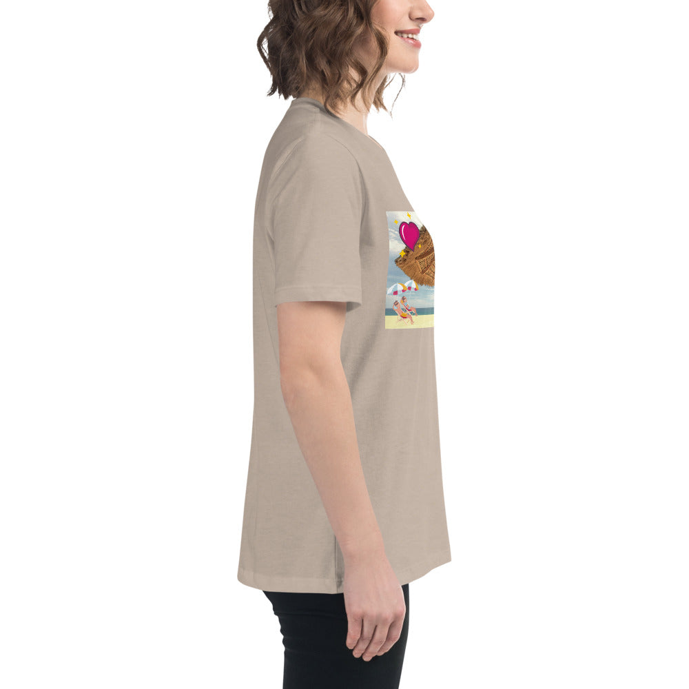 Love Joy Stay Groovy Women's Relaxed T-Shirt