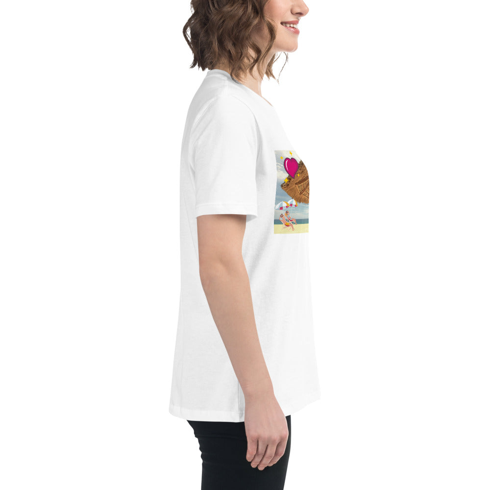 Love Joy Stay Groovy Women's Relaxed T-Shirt