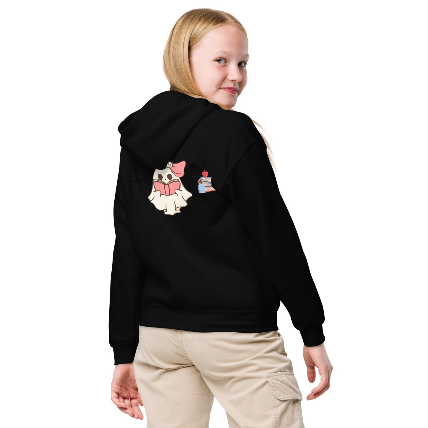 Love Joy Bestseller BOOOOOOKS Youth Heavy Blend Hoodie