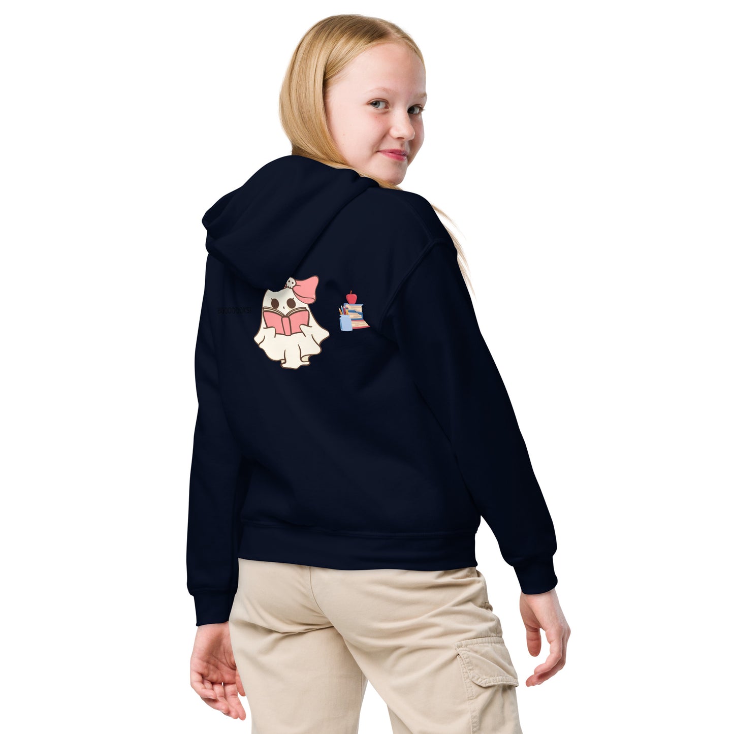 Love Joy Bestseller BOOOOOOKS Youth Heavy Blend Hoodie