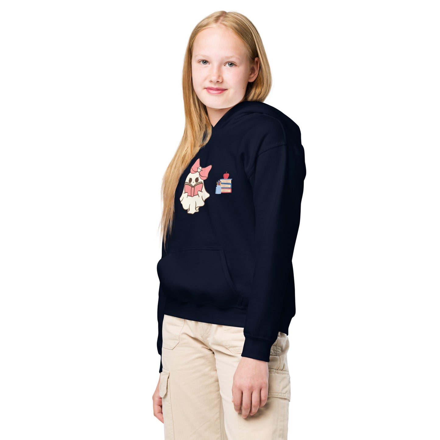 Love Joy Bestseller BOOOOOOKS Youth Heavy Blend Hoodie