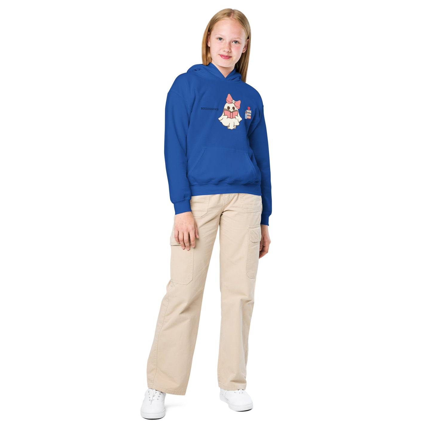 Love Joy Bestseller BOOOOOOKS Youth Heavy Blend Hoodie