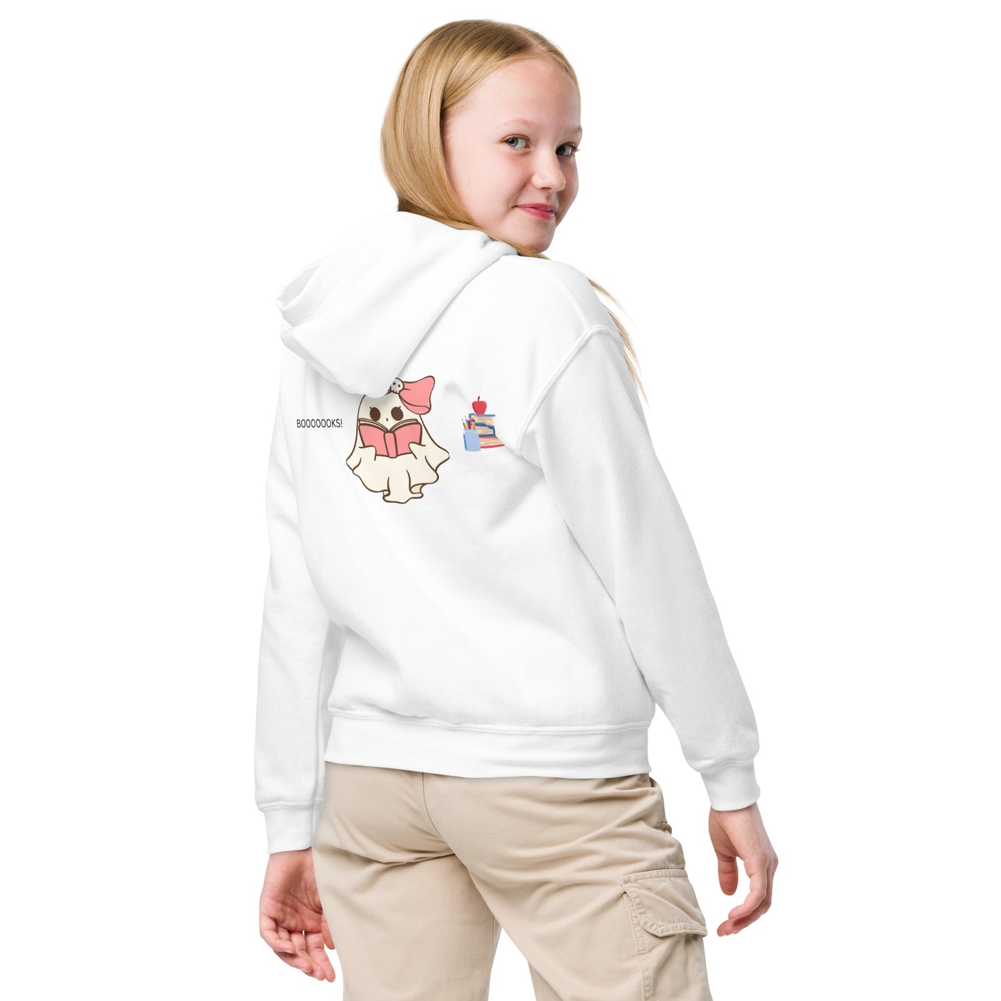 Love Joy Bestseller BOOOOOOKS Youth Heavy Blend Hoodie