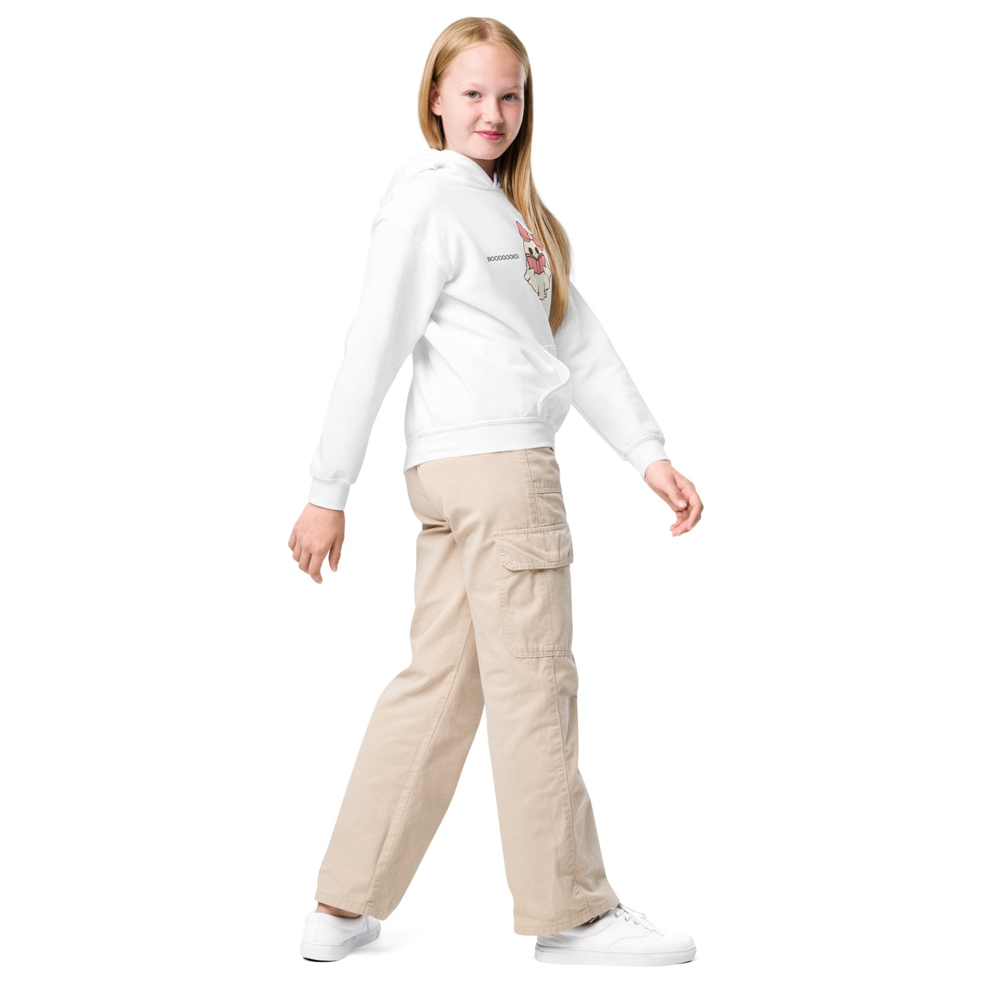 Love Joy Bestseller BOOOOOOKS Youth Heavy Blend Hoodie