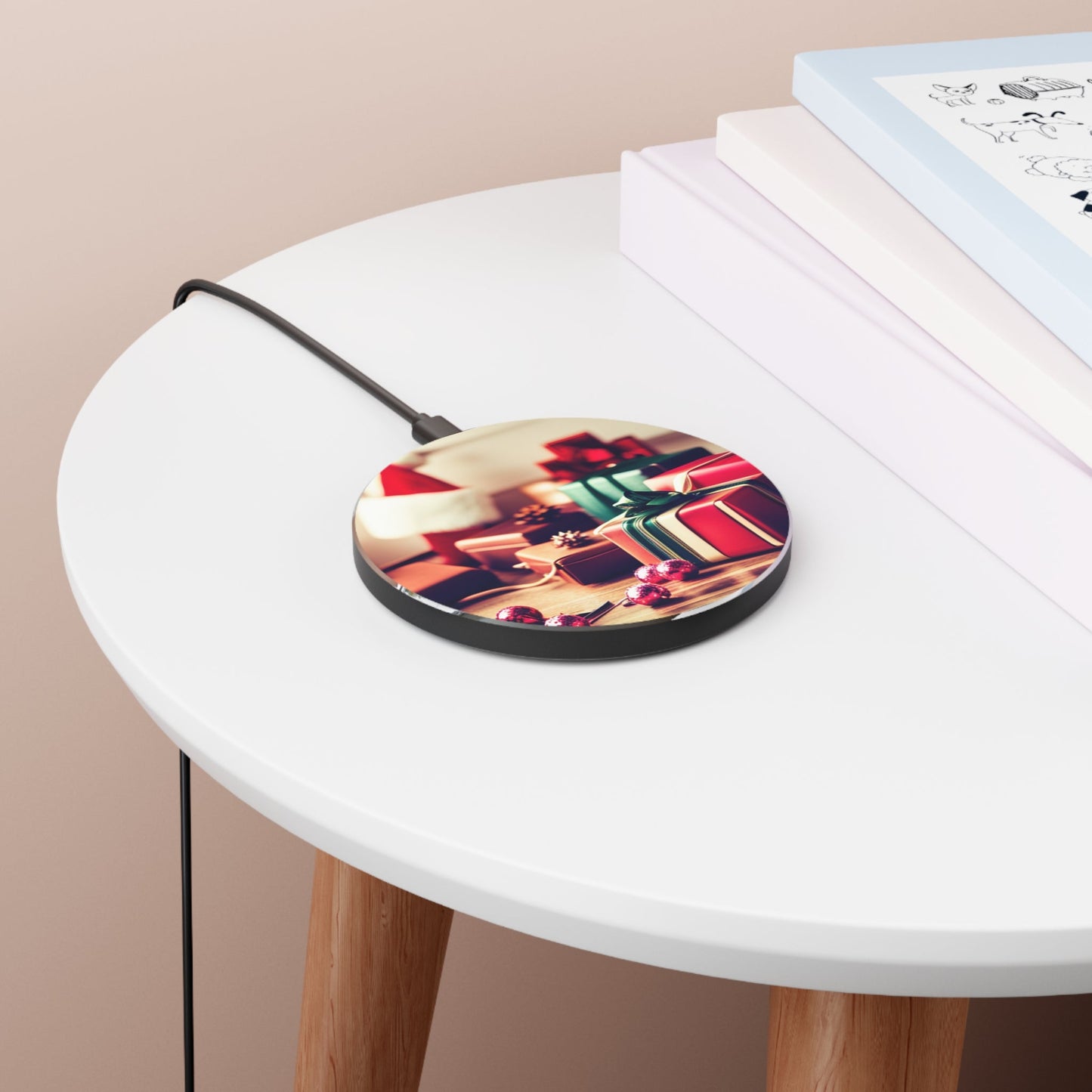Love Joy Merry Christmas Wireless Charger