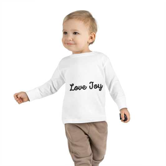 Love Joy Toddler Long Sleeve Tee