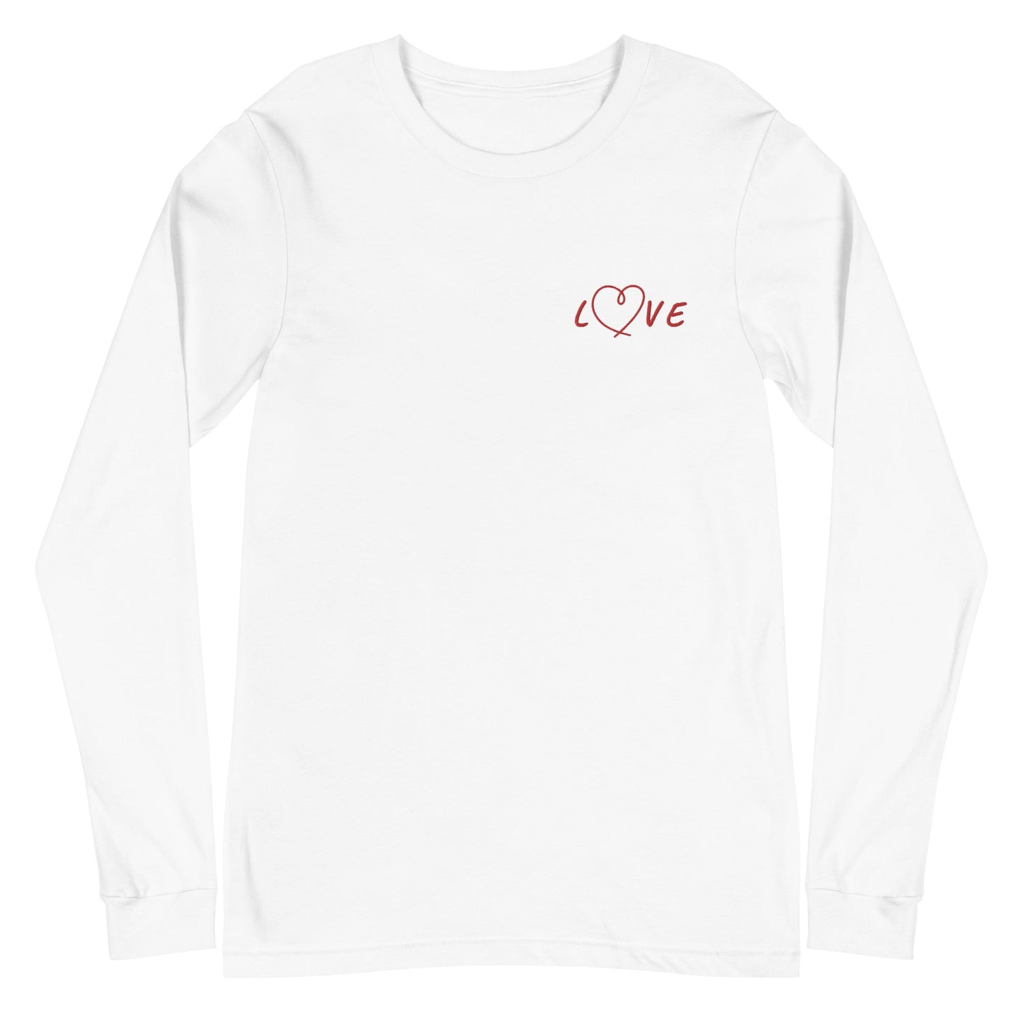 Love Joy Embroidered Unisex Long Sleeve Tee